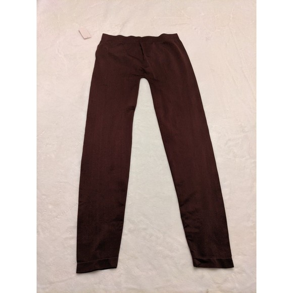 Say What? Leggings Coffee Brown Juniors Size Large - Picture 7 of 7